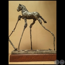 Caballo Daliniano - Artista: Sergio Jara - Año 2015